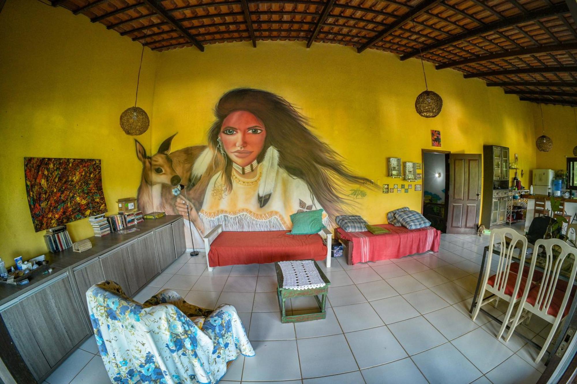 A Figueira Sagrada - Hostel Morro de São Paulo Exteriér fotografie